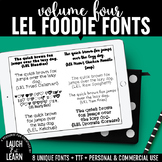 Laugh Eat Learn Fonts // Volume 4