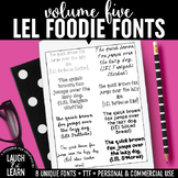 Laugh Eat Learn Fonts // Volume 5