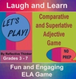 Laugh and Learn No Prep Adjective Review Game: Comparative
