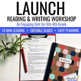 Launch Reading and Writing Workshop in the Middle School C