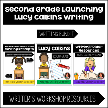 Preview of Launching Lucy Calkins Writing Bundle- Second Grade