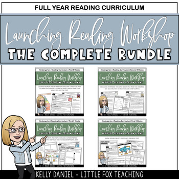 Preview of Launching Reading Workshop BUNDLE | Full-Year Scripted Reading Lesson Plans