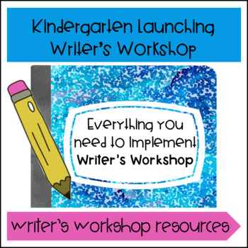 Preview of Launching Writer's Workshop- Kindergarten