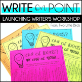 Launching Writer's Workshop Unit | Writer’s Notebooks & Le