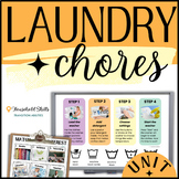 Laundry Chores | Life Skills BUNDLE | SPED Vocab, Reading 