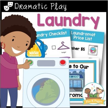 Preview of Laundry / Laundromat Dramatic Play