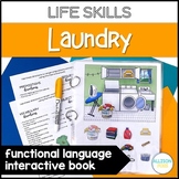 Laundry Life Skills Interactive Book - Functional Language