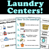 Laundry & Laundromat Dramatic Play
