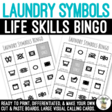 Laundry Symbols BINGO Game