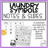 Laundry Symbols Notes | Optional Assessment | Family Consu