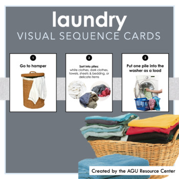 Preview of Laundry Visuals | Visual Sequence Cards