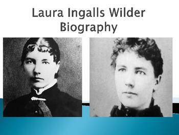 Preview of Laura Ingalls Wilder Biography PowerPoint
