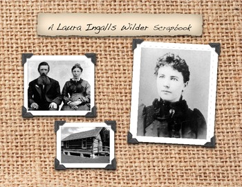 Preview of Laura Ingalls Wilder Pioneer Activities, Family Tree, Family Pictures
