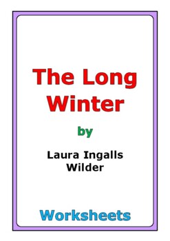 Preview of Laura Ingalls Wilder "The Long Winter" worksheets