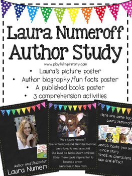Preview of Laura Numeroff Author Study and Activities