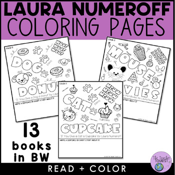 Preview of Laura Numeroff Coloring Pages