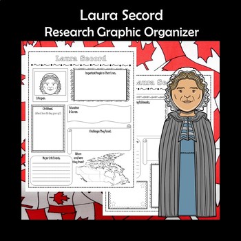 Preview of Laura Secord Biography Research Graphic Organizer