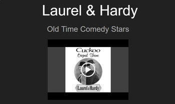 Preview of Laurel & Hardy with "The Music Box" short film Google Slides Presentation