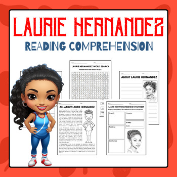 Preview of Laurie Hernandez - Reading Comprehension | Women's History Month Activities