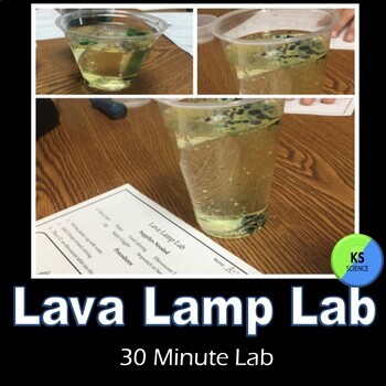 Preview of Lava Lamp | Oil And Water Science Experiment | Earth Day Oil Spills Activity
