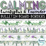 Lavender Eucalyptus Bulletin Board Borders Printable Eucal
