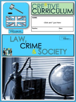 Preview of Law Crime and Society Work Booklet