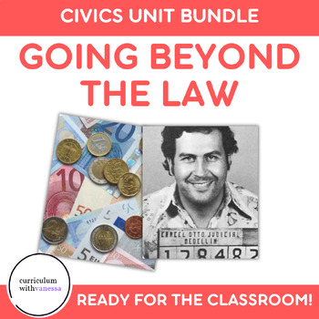 Preview of Law, Justice, Crime and Society: CIVICS UNIT for Disengaged Teens Australia Y9