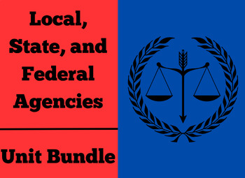 Preview of Law Related Education Local, State, and Federal Law Complete Unit