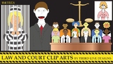 Law and Court Clip Arts