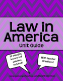 Law in America Unit Guide