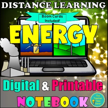 Preview of Law of Conservation of Energy Digital Bundle | Middle School Physical Science