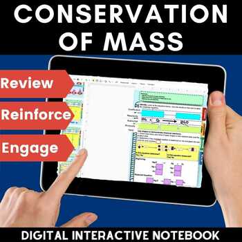 Preview of Law of Conservation of Mass Activity | Balancing Equations | Digital Notebook