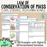 Law of Conservation of Mass - CER Prompts