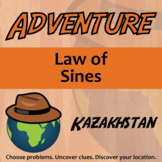 Law of Sines Activity - Printable & Digital Kazakhstan Adv