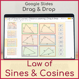 Law of Sines & Cosines | Distance Learning | Drag & Drop