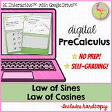 Law of Sines & Cosines Sum Up Activity for Google Slides™ 