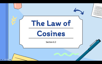 Preview of Law of Sines Presentation