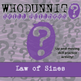 Law of Sines Whodunnit Activity - Printable & Digital Game