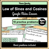 Law of Sines and Cosines Google Slides Lesson