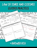 Law of Sines and Cosines - Guided Practice