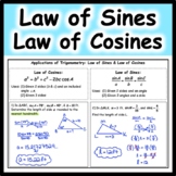 Law of Sines and Cosines Review in Pre-Calculus