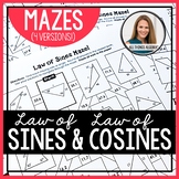 Law of Sines and Law of Cosines  | Mazes