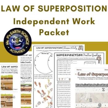 Preview of Law of Superposition & Index Fossils