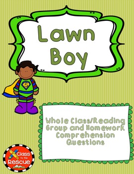 Preview of Lawn Boy Discussion Questions