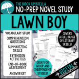 Lawn Boy Novel Study { Print & Digital }