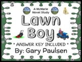 Lawn Boy (Gary Paulsen) Novel Study / Reading Comprehensio