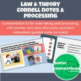 Laws and Theories Cornell Notes with Embedded Processing