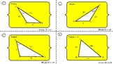 Laws of Cosine Task Cards