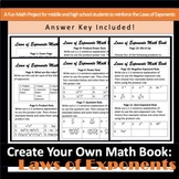 Laws of Exponent Project Booklet