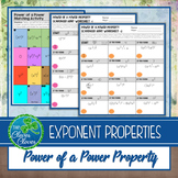 Laws of Exponents - Power of a Power